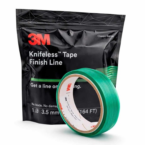 Knifeless tape finish - finish, line