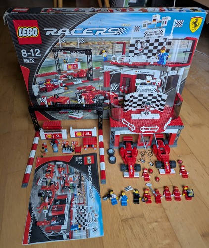 8672 lego ferrari finish - lego,